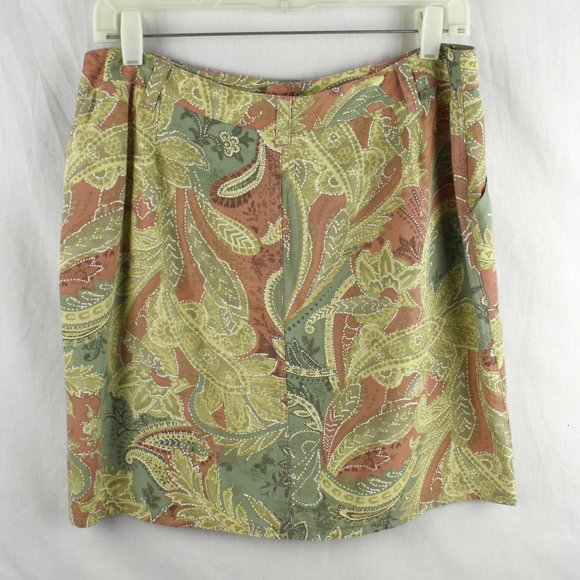 Kahala Dresses & Skirts - Kahala Women's Mini Skirt Paisley Size 8